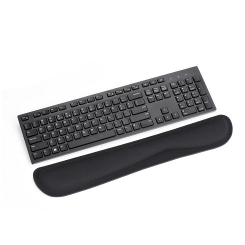 Ergonomic wrist support for keyboard 460 x 85 x 25 mm black