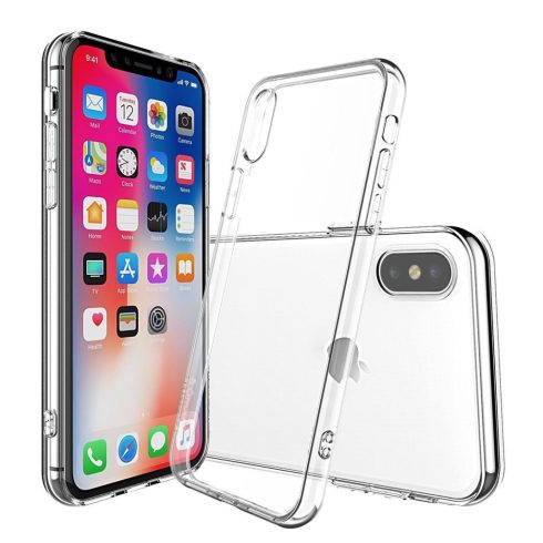 BACK CASE ULTRA SLIM 0,3 mm for IPHONE XS transparent