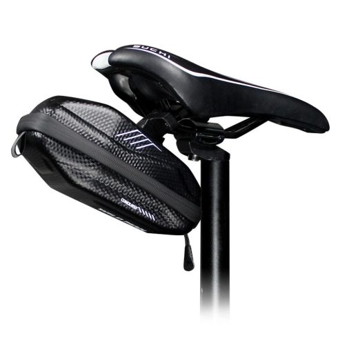 WILDMAN traveling bag under bicycle saddle with zipper E7S 0,8L black