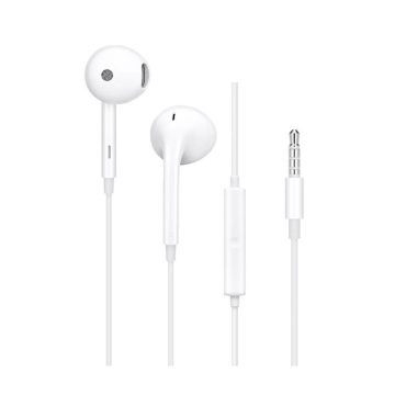   OPPO original wire earphones Jack 3,5 mm with microphone MH135 white bulk