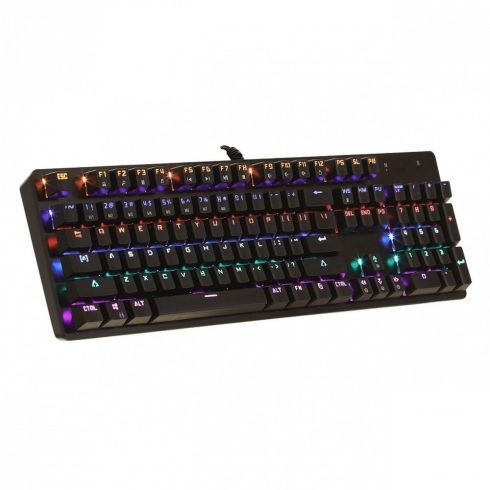 ART wire mechanical keyboard USB A QWERTY LED AK-51 black