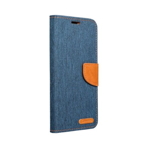 CANVAS Book case for SAMSUNG A21s navy blue