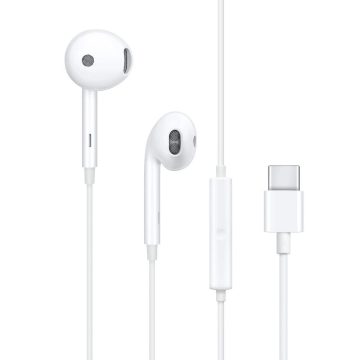   OPPO original wire earphones Type C with microphone MH135-3 white bulk