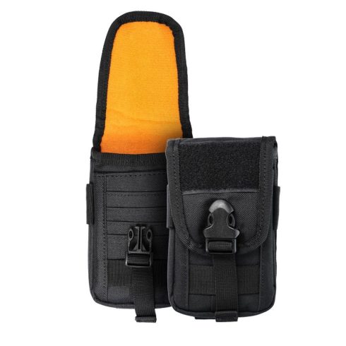 TRAVEL universal holster for belt / backpack black