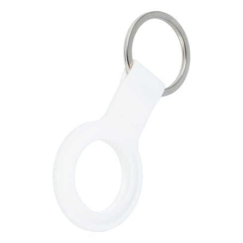 SILICONE holder for AIRTAG / FORCELL F-TAG white