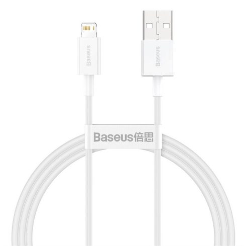 BASEUS cable USB A to Lightning 2,4A Superior CALYS-A02 1 m white