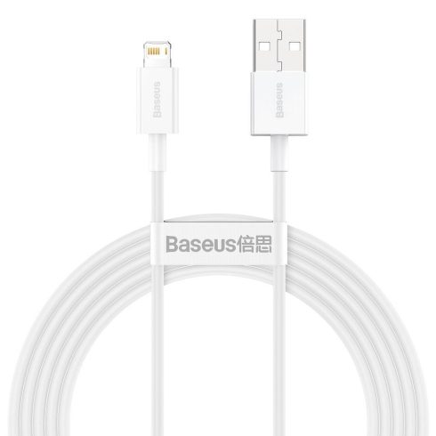 BASEUS cable USB A to Lightning 2,4A Superior CALYS-C02 2 m white