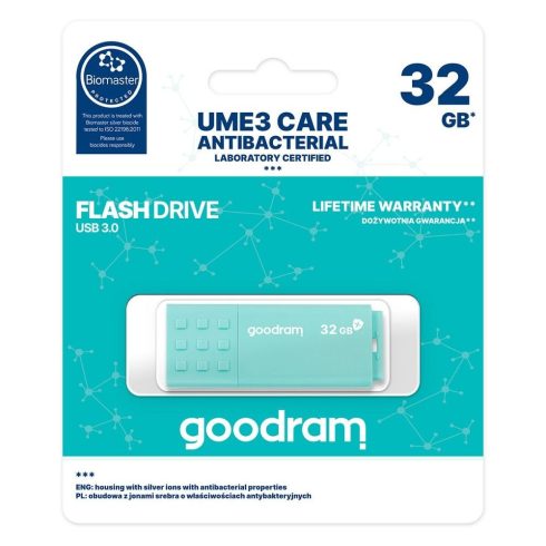 GOODRAM pendrive UME3 32GB USB3.0 (Biomaster protected)