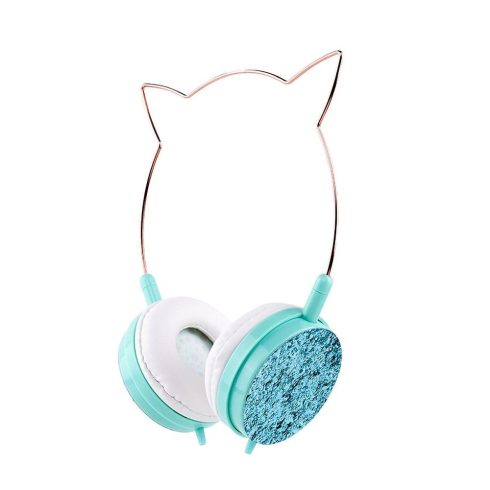 Headphones CAT EAR model YLFS-22 Jack 3,5mm blue