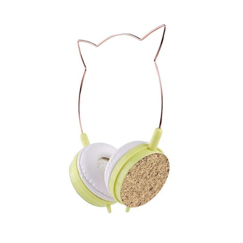 Headphones CAT EAR model YLFS-22 Jack 3,5mm gold