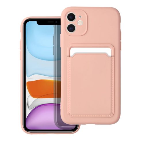 CARD case for IPHONE 11 pink