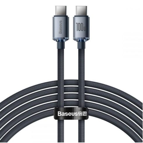 BASEUS cable Type C to Type C PD 100W Crystal Shine CAJY000701 2 m black