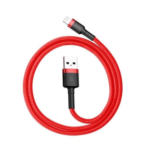 BASEUS cable USB A to Lightning 2,4A Cafule CALKLF-A09 0,5 m red black