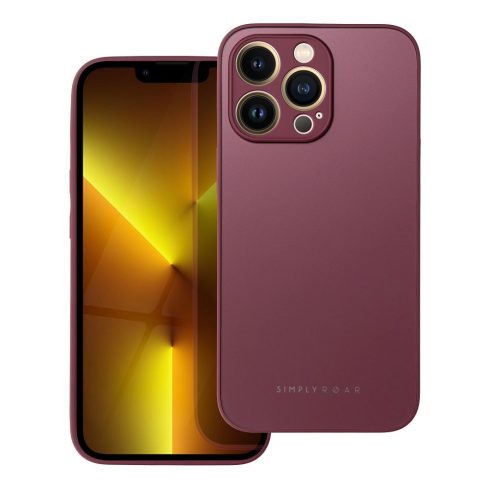 ROAR case MATTE GLASS for IPHONE XR claret