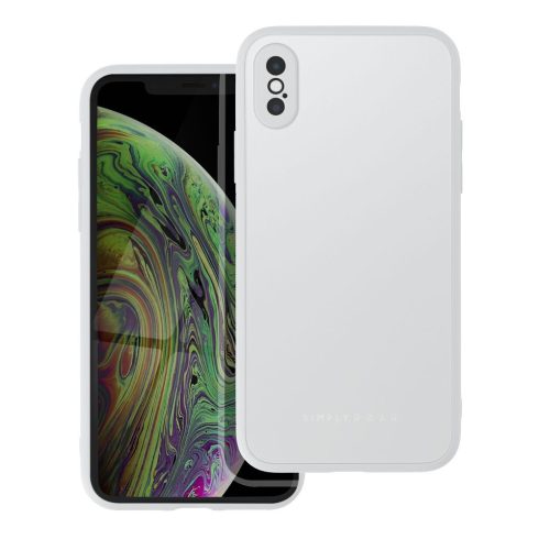 ROAR case MATTE GLASS for IPHONE XS steel