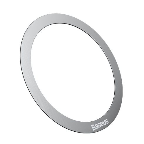 BASEUS universal round plate compatible with MagSafe PCCH000012 2 pcs silver