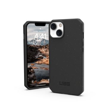   ( UAG ) Urban Armor Gear Biodegradable Outback case for iPhone 14 PLUS black