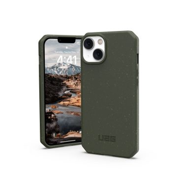   ( UAG ) Urban Armor Gear Biodegradable Outback case for iPhone 14 PLUS green