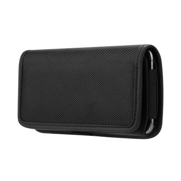   Horizontal universal case OXFORD model 2 for IPHONE 6 / 7 / 8 / 12 MINI / 13 MINI / SAMSUNG A40 / S5 black