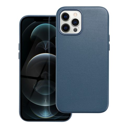 LEATHER MAG COVER case for IPHONE 12 Pro Max indigo blue