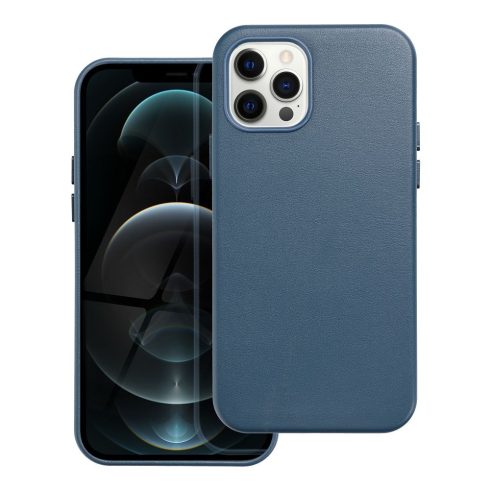 LEATHER MAG COVER case for IPHONE 12 Pro indigo blue