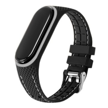   Elastomer strap LIFESTYLE for XIAOMI Mi Band 5 / 6 black (03)