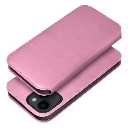 DUAL POCKET Book case for IPHONE 14 Plus light pink