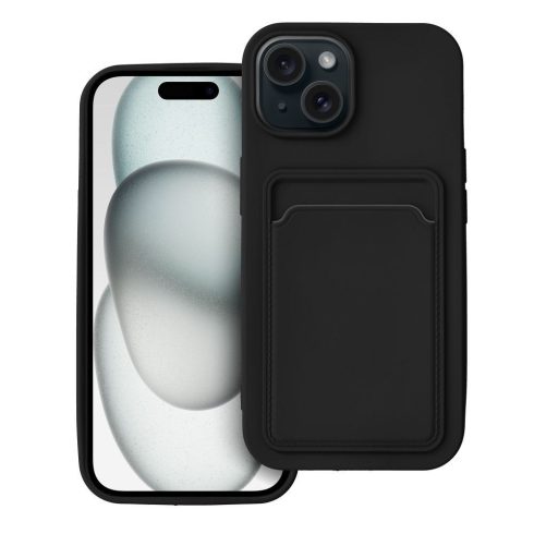 CARD case for IPHONE 15 black