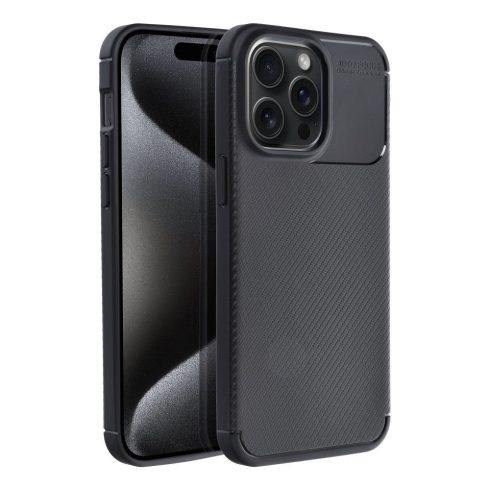 Case CARBON PREMIUM for IPHONE 15 Pro Max black