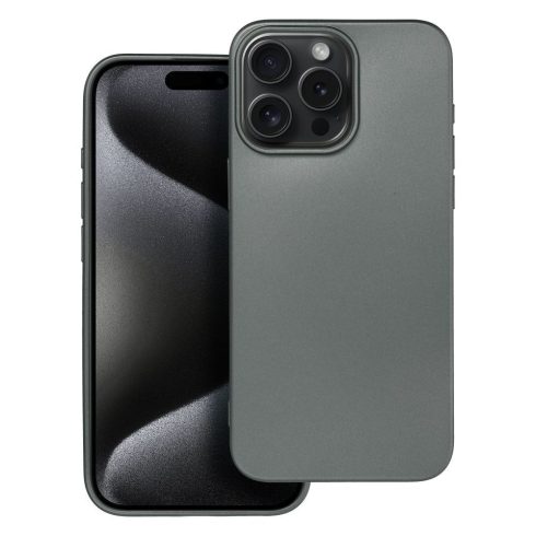 METALLIC Case for IPHONE 15 Pro Max grey