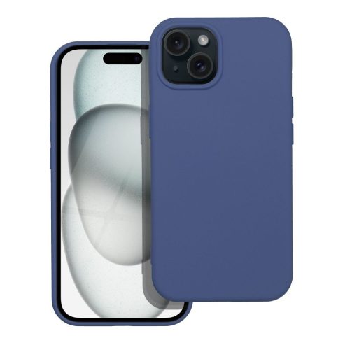 SILICONE case for IPHONE 15 blue