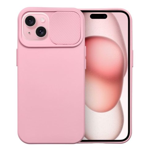 SLIDE case for IPHONE 15 light pink