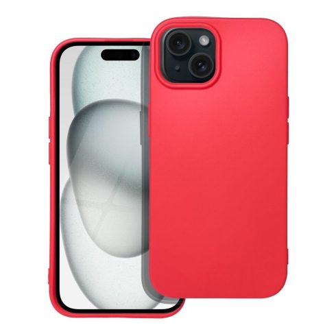 SOFT case for IPHONE 15 red