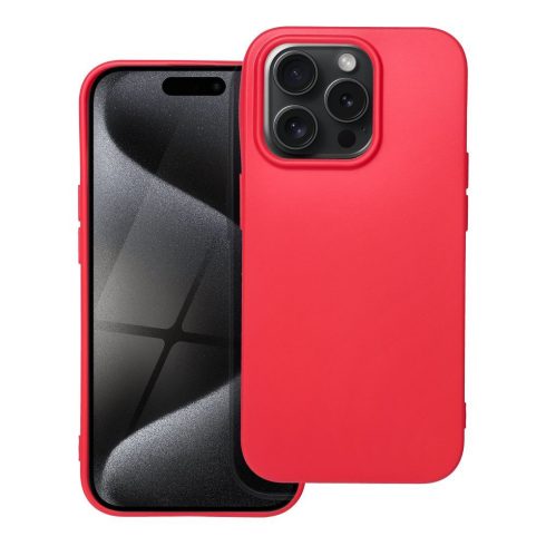 SOFT case for IPHONE 15 Pro red