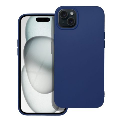 SOFT case for IPHONE 15 PLUS dark blue