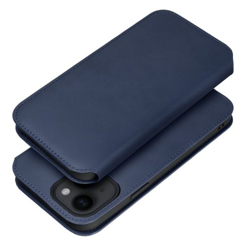 DUAL POCKET Book case for IPHONE 15 Pro Max navy