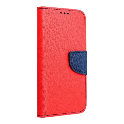 FANCY Book case for IPHONE 15 red / navy