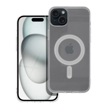   CLEAR MAG COVER case compatible with MagSafe for IPHONE 15 Plus transparent