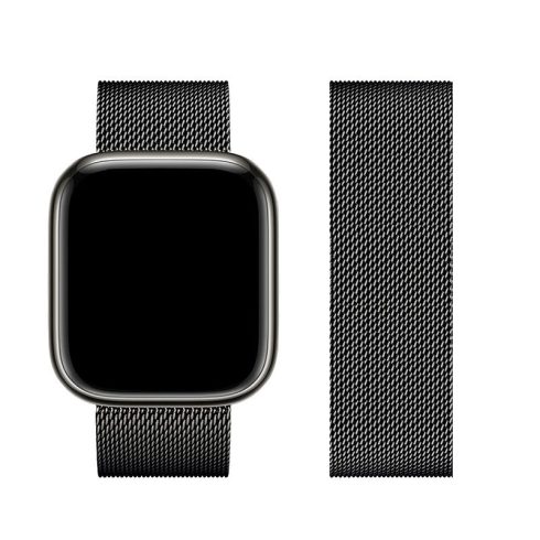 FORCELL F-DESIGN FA03 magnetic stainless steel strap for APPLE Watch 38 / 40 / 41 mm black