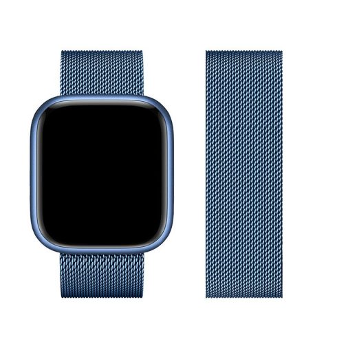 FORCELL F-DESIGN FA03 magnetic stainless steel strap for APPLE Watch 38 / 40 / 41 mm blue