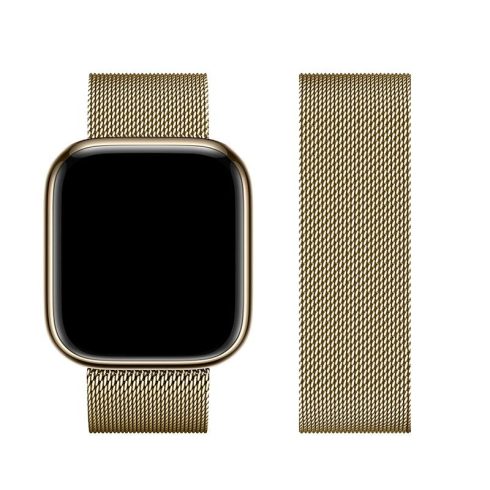 FORCELL F-DESIGN FA03 magnetic stainless steel strap for APPLE Watch 38 / 40 / 41 mm vintage gold