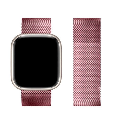 FORCELL F-DESIGN FA03 magnetic stainless steel strap for APPLE Watch 38 / 40 / 41 mm rose gold