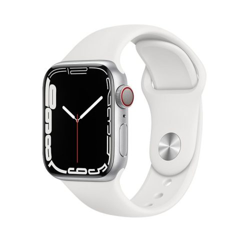 FORCELL F-DESIGN FA01 silicone strap for APPLE Watch 38 / 40 / 41 mm white