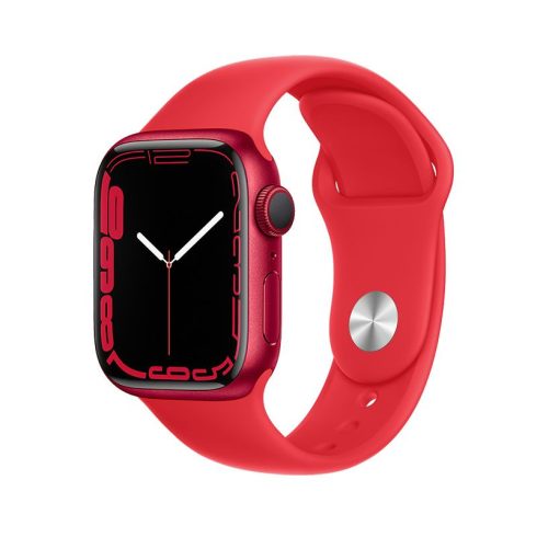 FORCELL F-DESIGN FA01 silicone strap for APPLE Watch 38 / 40 / 41 mm red