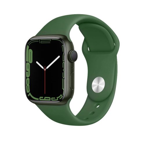 FORCELL F-DESIGN FA01 silicone strap for APPLE Watch 38 / 40 / 41 mm green