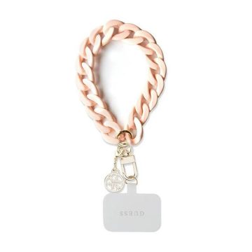   GUESS hand strap GUOUCBMC4MP (Large Chain Acrylic 4G Charms) pink