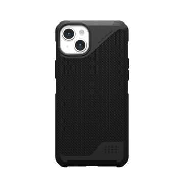   (UAG) Urban Armor Gear Metropolis LT case compatible with MagSafe for IPHONE 15 PLUS kevlar black