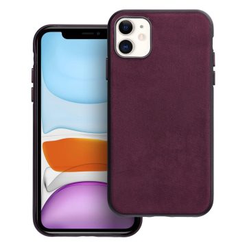   WOVEN MAG COVER case compatible with MagSafe for IPHONE 11 burgundy