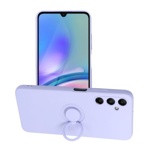 SILICONE RING case for SAMSUNG A05S violet