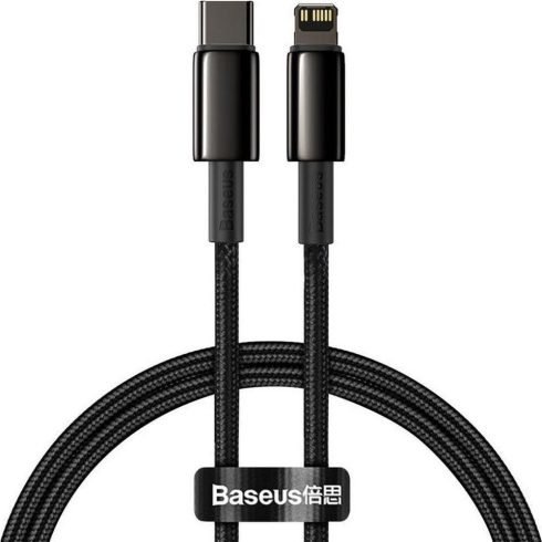 BASEUS cable Type C to Lightning PD 20W Tungsten Gold CATLWJ-01 2 m black